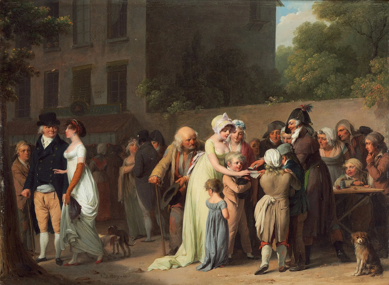 Le Tricheur du boulevard - Louis-Léopold Boilly
