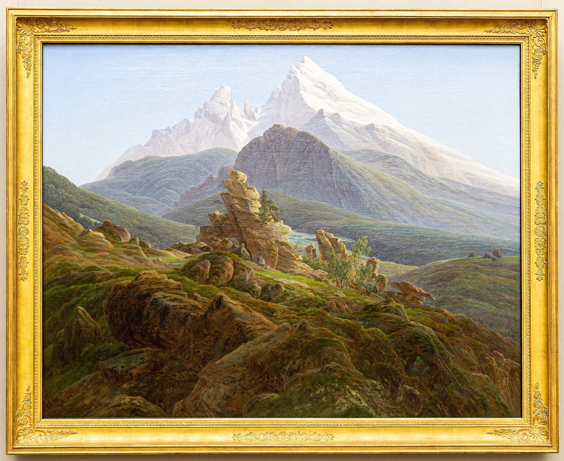 Le Watzmann - Caspar David Friedrich