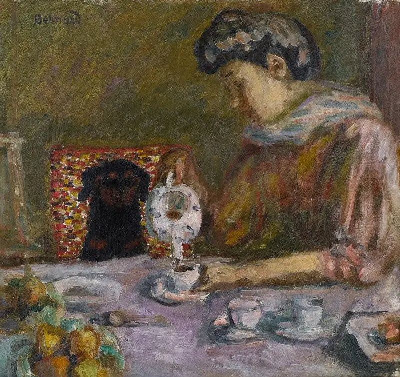 Le café - Pierre Bonnard