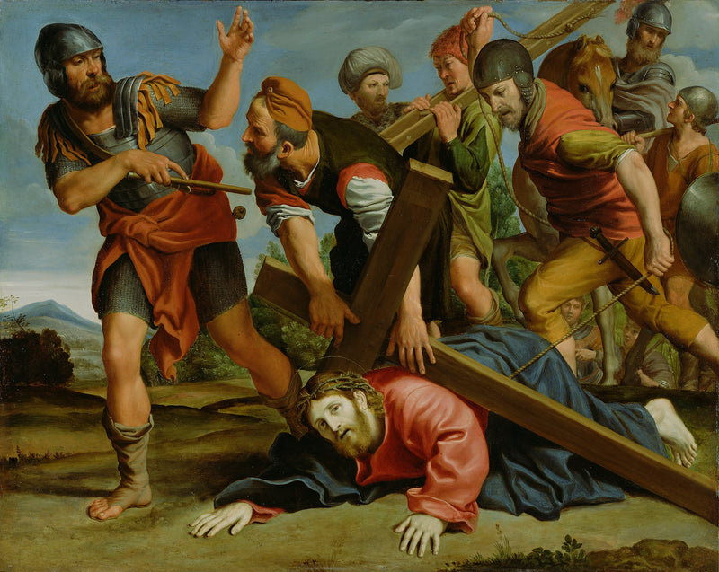 Le chemin du Calvaire - Domenichino