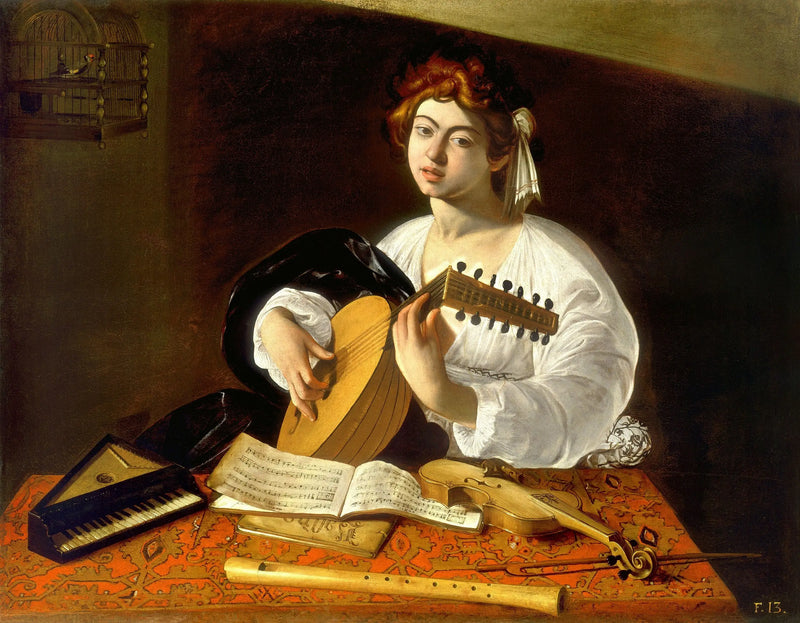 Le joueur de luth - Le Caravage