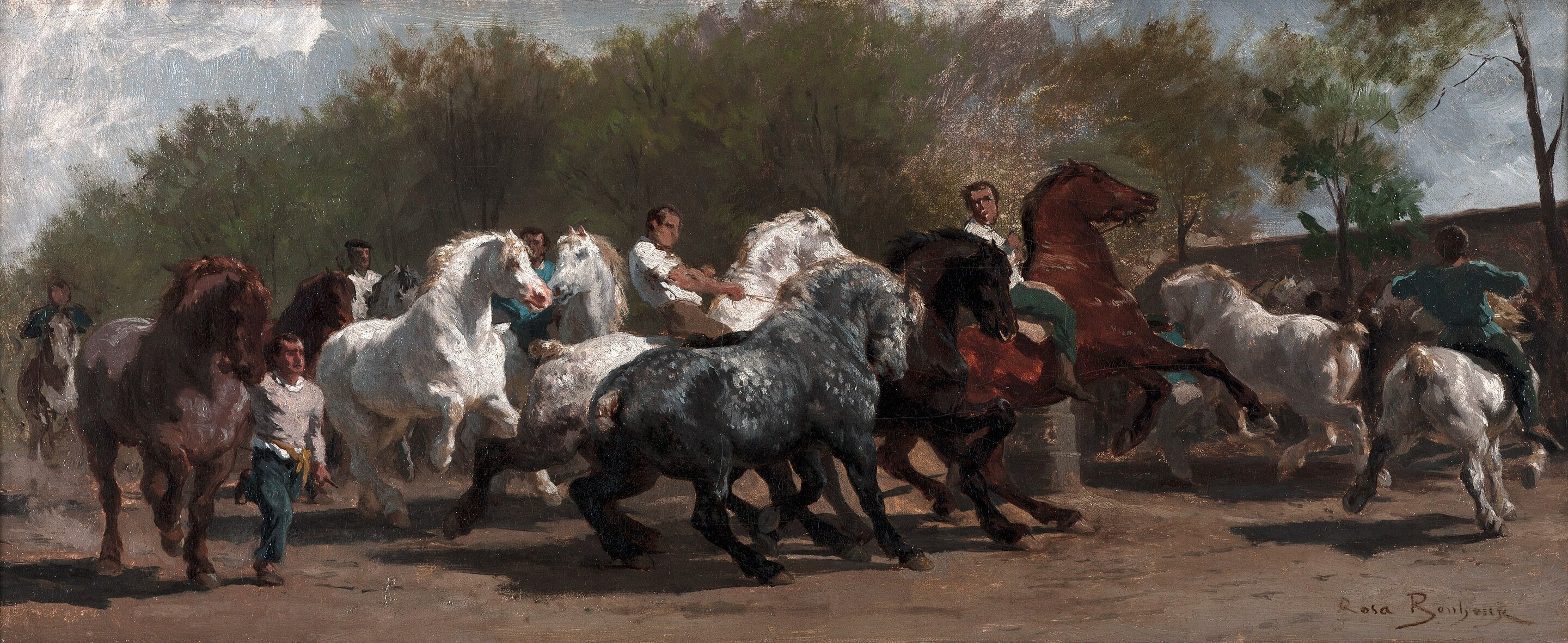 Le marché aux chevaux - Rosa Bonheur