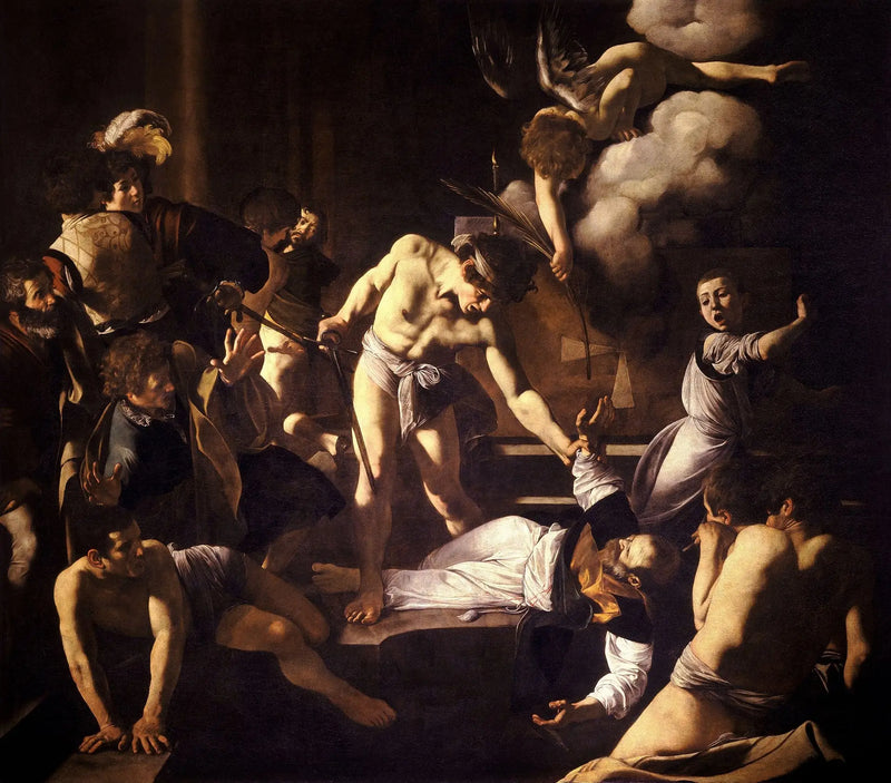 Le martyre de saint Matthieu - Le Caravage