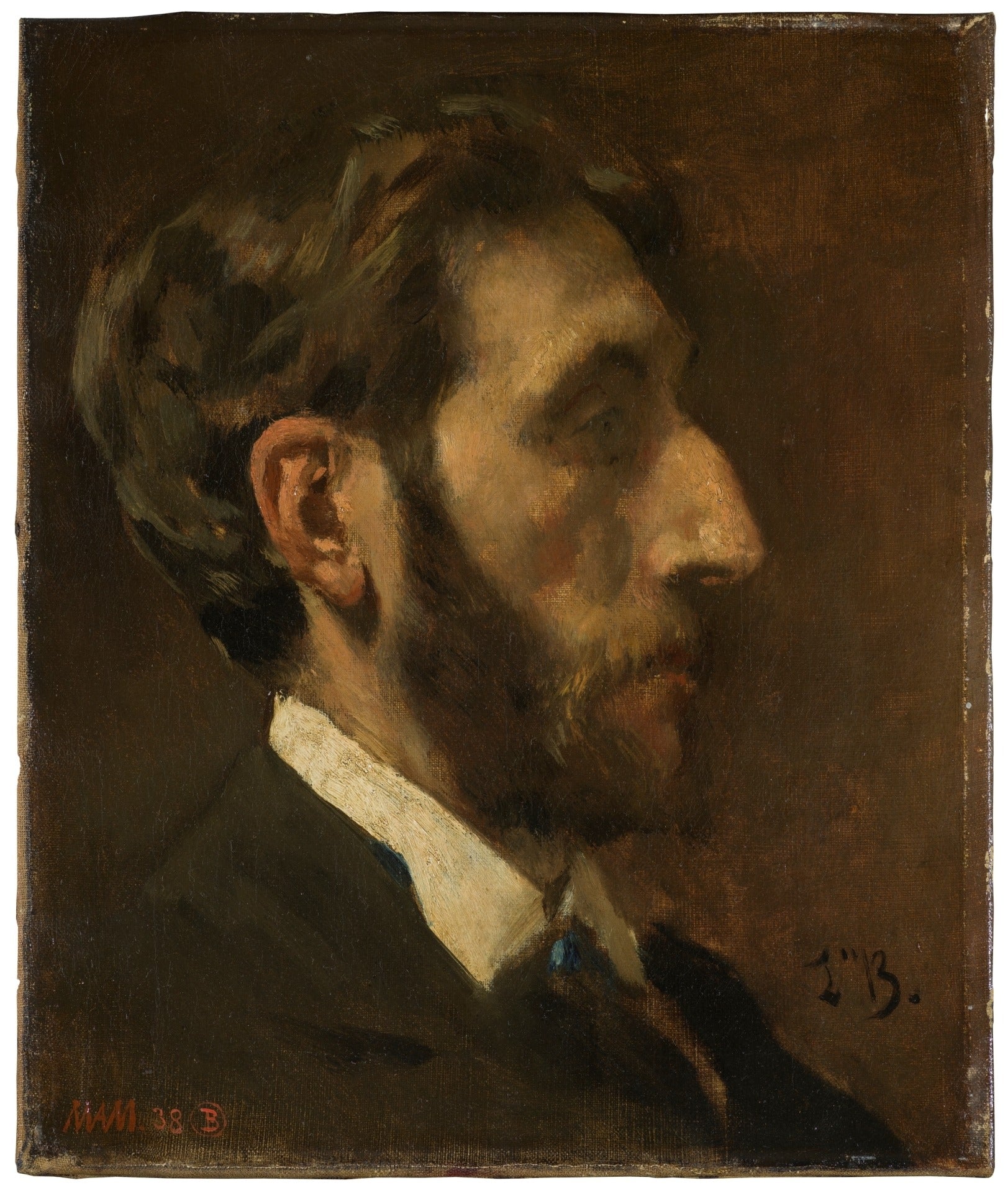Le peintre Enrique Mélida - Léon Bonnat