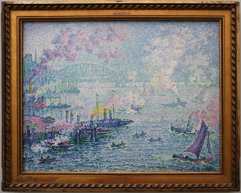 Le port de Rotterdam - Paul Signac