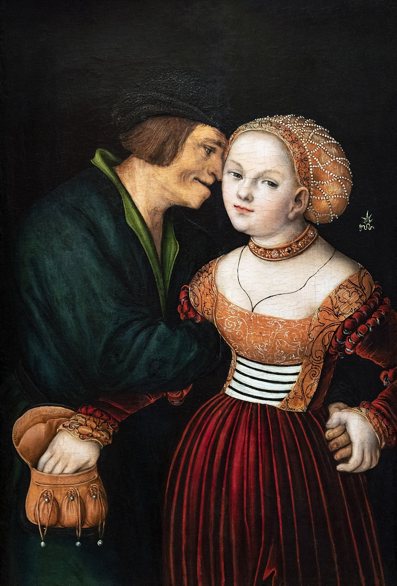 Les Amants mal assortis - Lucas Cranach the Elder