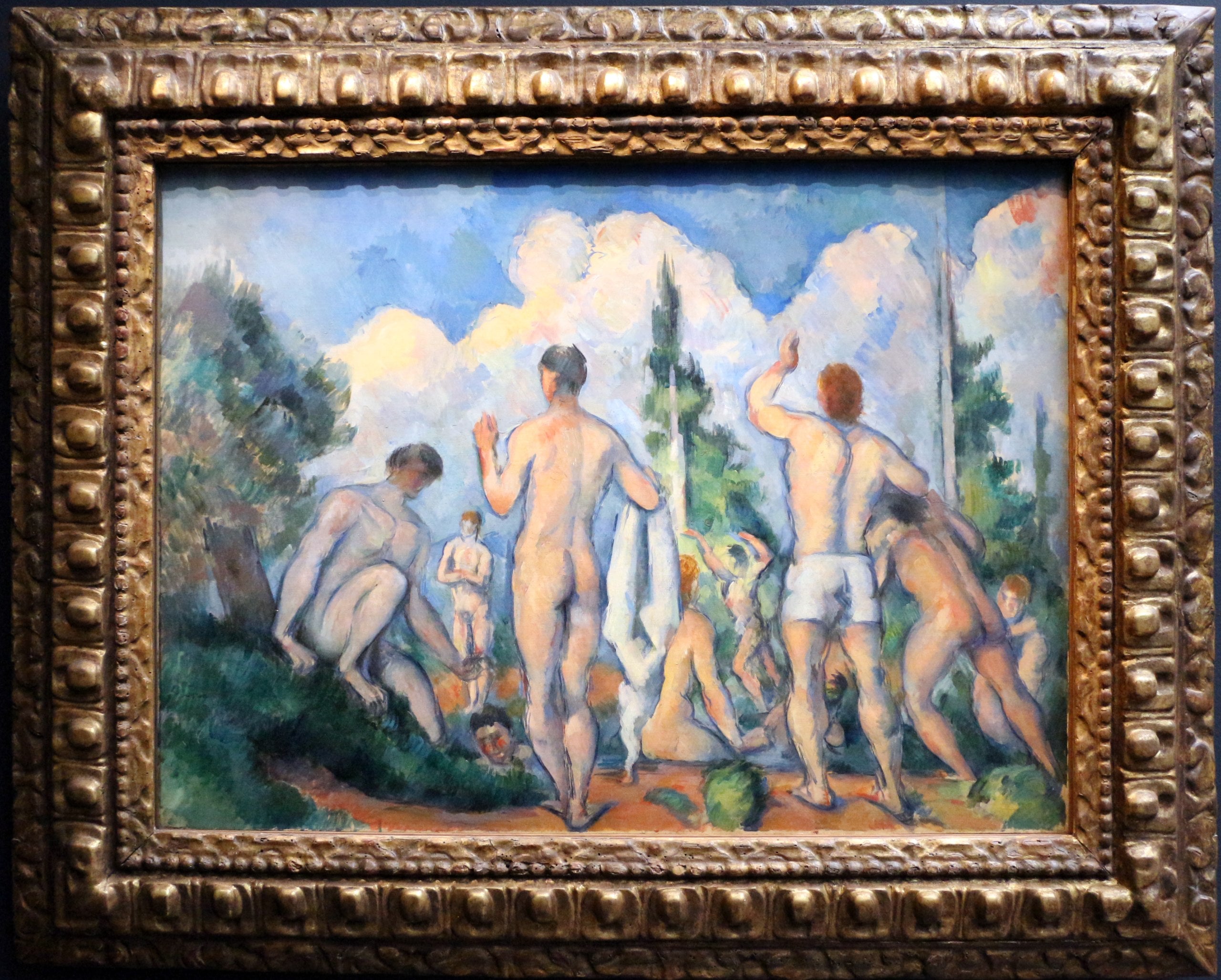 Les Baigneurs - Paul Cézanne