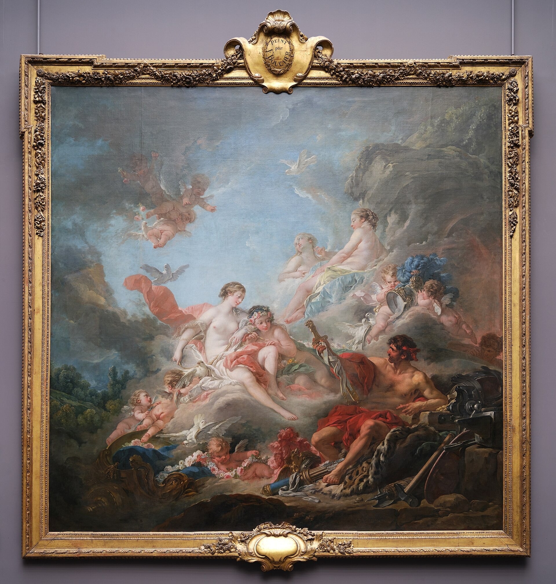 Les Forges de Vulcain - François Boucher