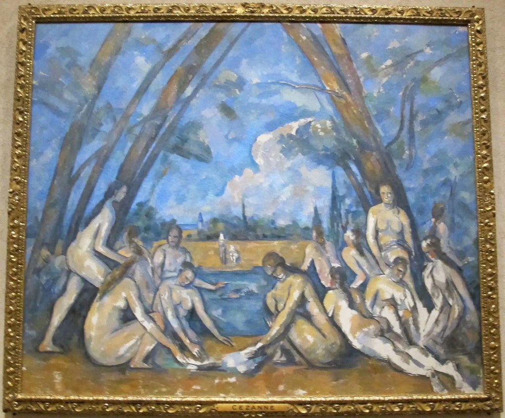 Les Grandes Baigneuses - Paul Cézanne - Alpha Reproduction