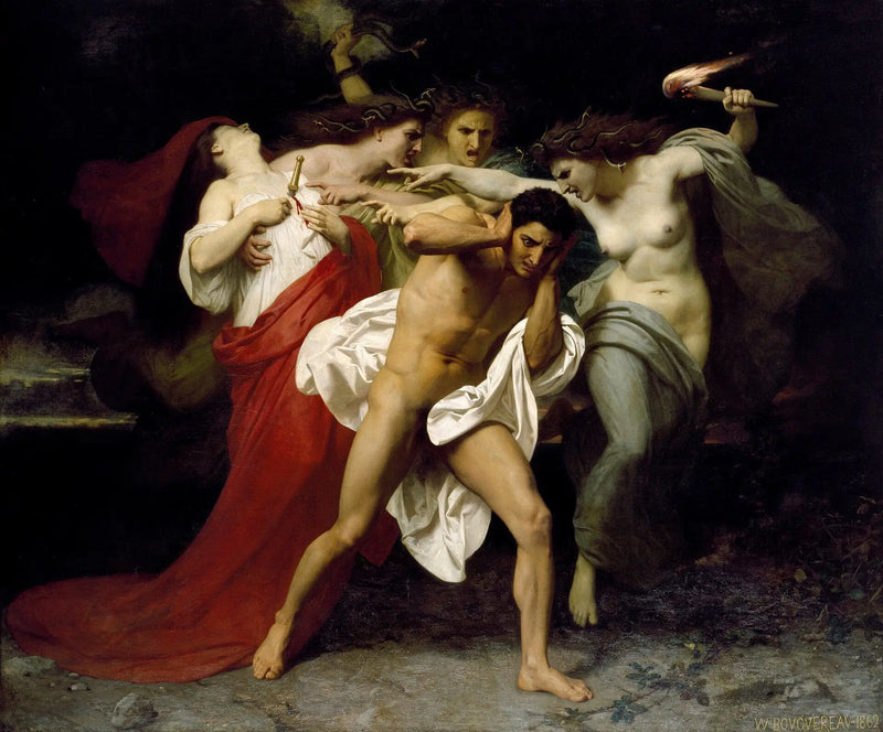 Les Remords - Bouguereau