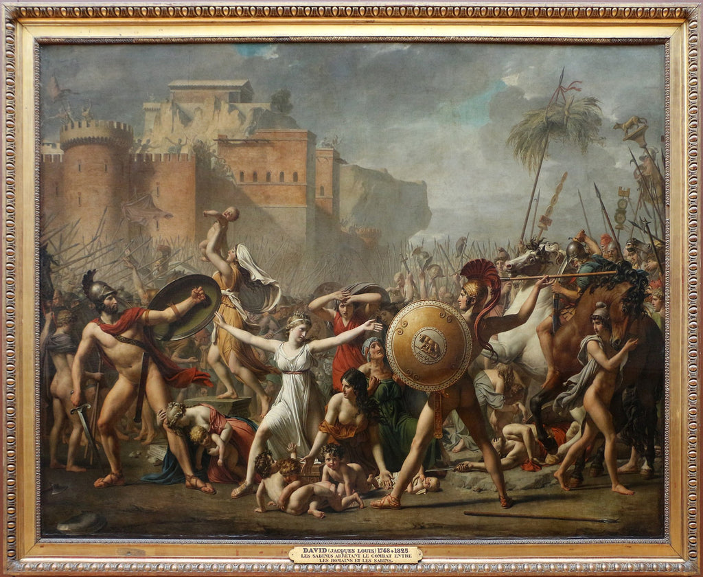 Les Sabines - Jacques-Louis David