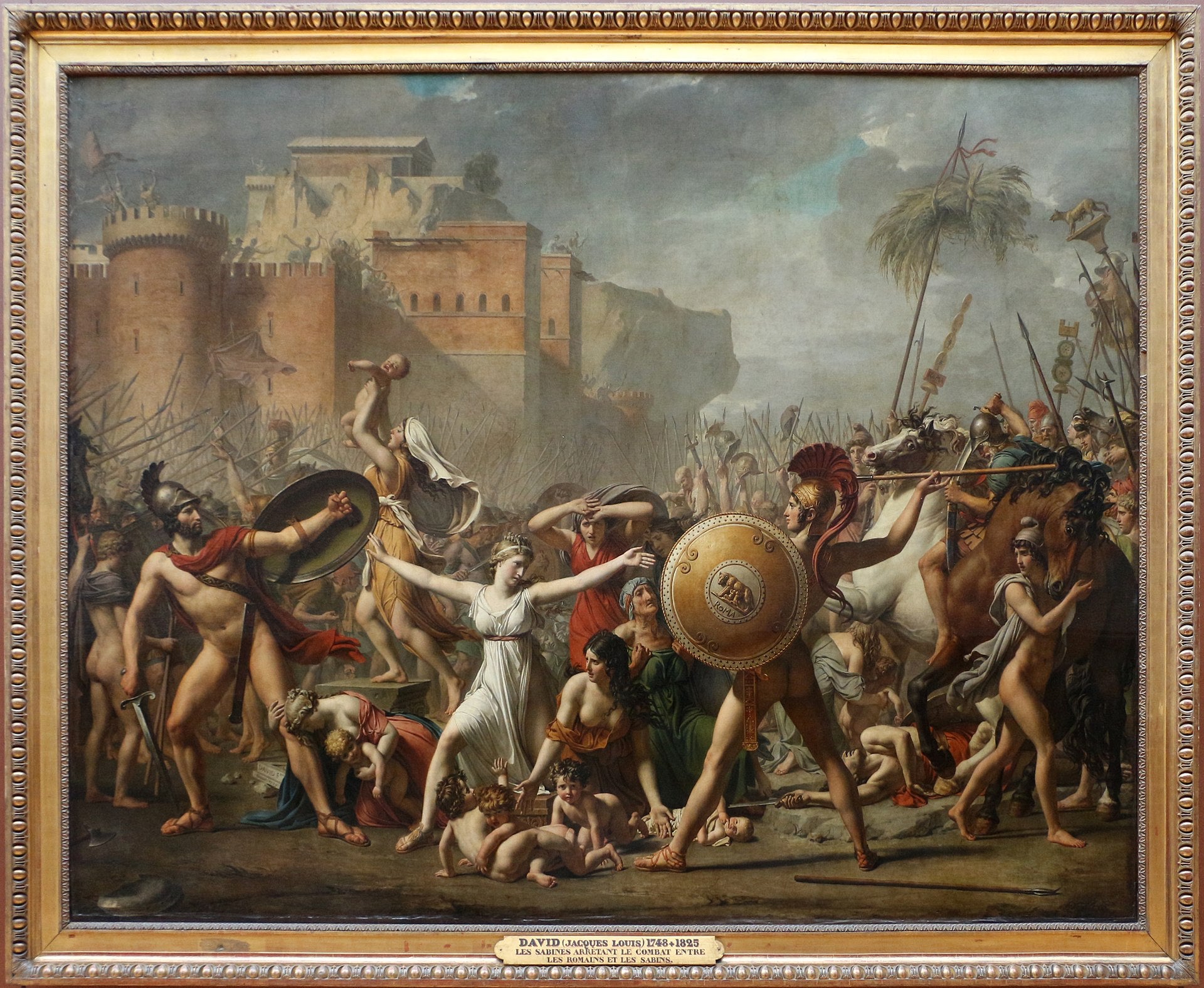 Les Sabines - Jacques-Louis David