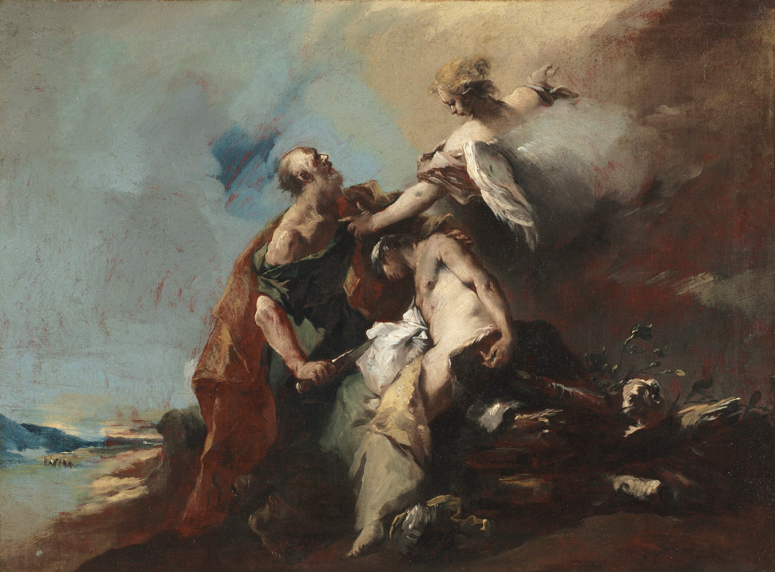 Le sacrifice d’Isaac - Francesco Guardi - Alpha Reproduction