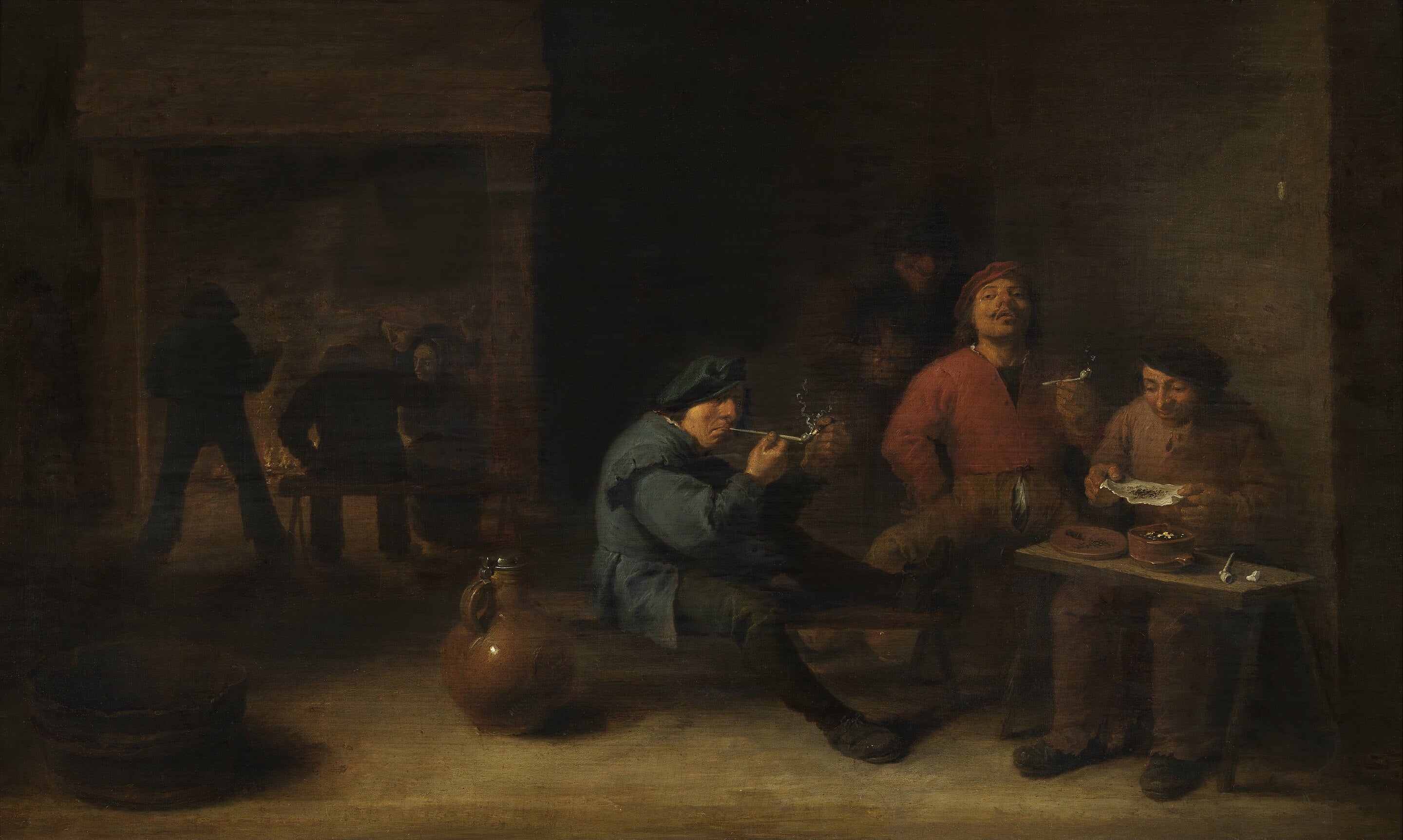 Les fumeurs - David Teniers le Jeune