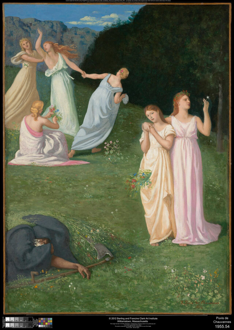 Les jeunes filles et la Mort - Pierre Puvis de Chavannes