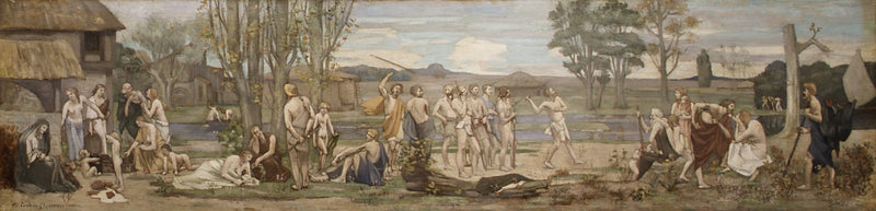Ludus pro patria - Pierre Puvis de Chavannes
