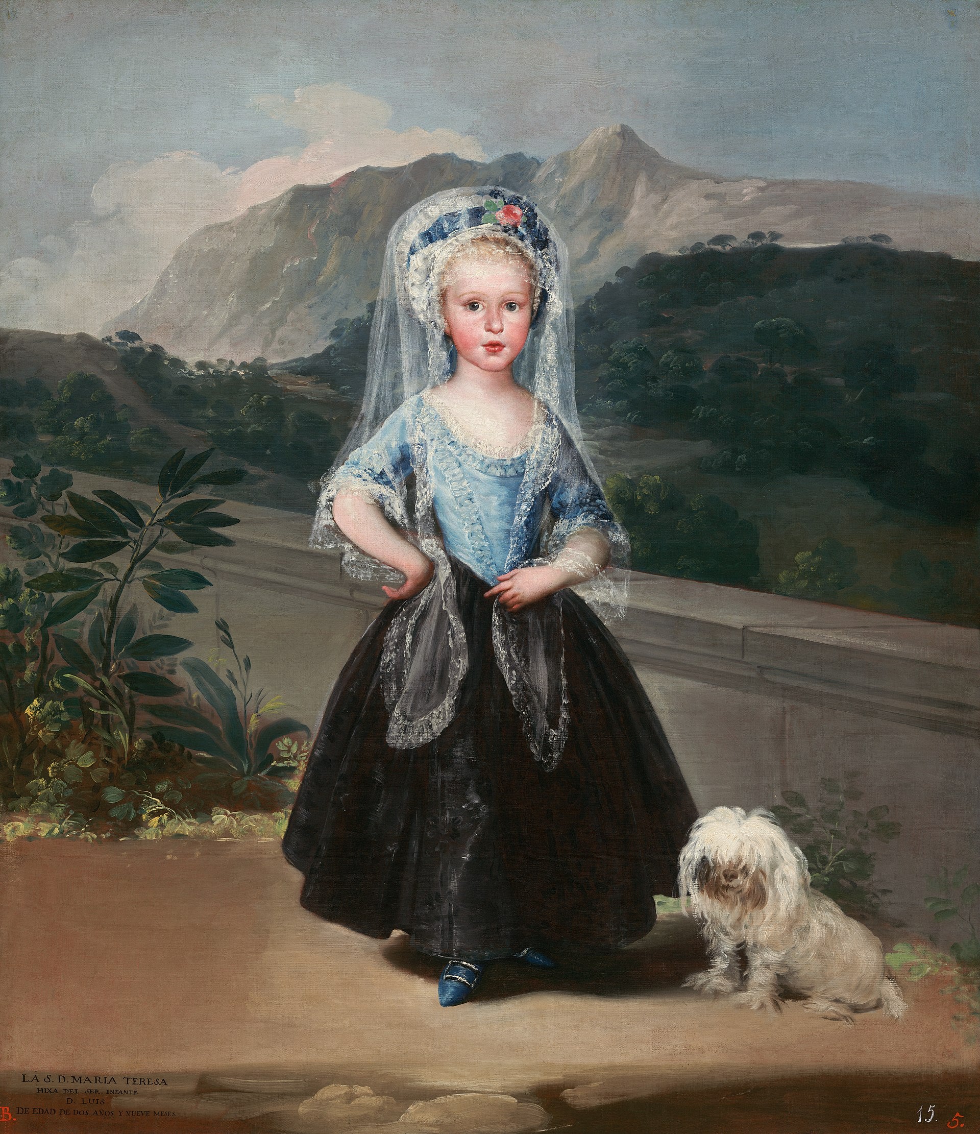 Reproduction du tableau « María Teresa de Borbón y Vallabriga, plus tard Condesa de Chinchón - Francisco de Goya » par Alpha Reproduction en peinture à l’huile
