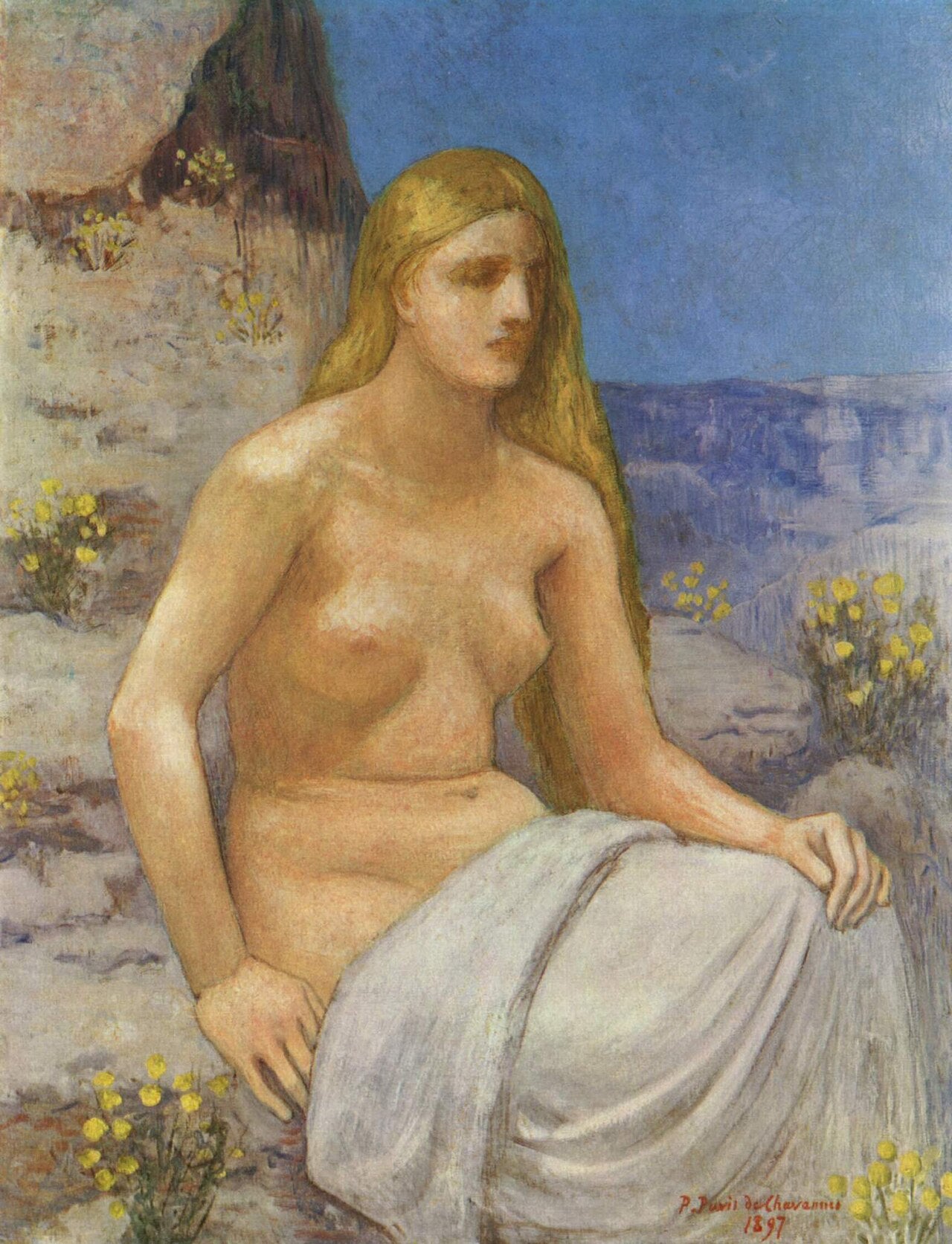 Marie-Madeleine - Pierre Puvis de Chavannes