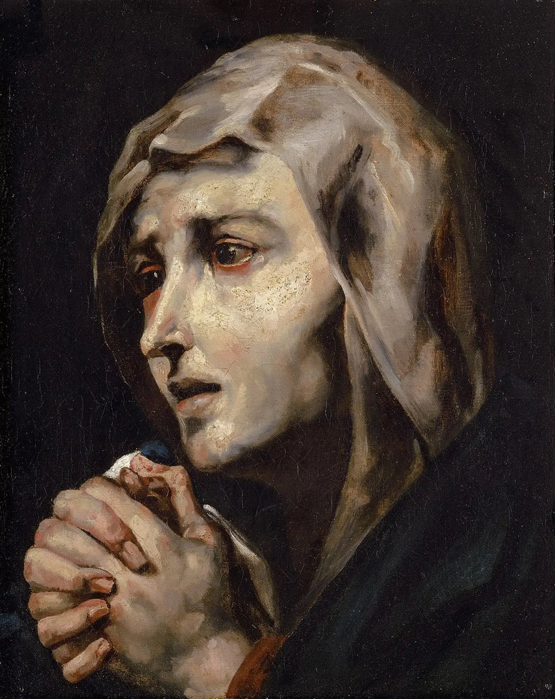 Mater dolorosa, copie d'après Ribera - Théodore Géricault