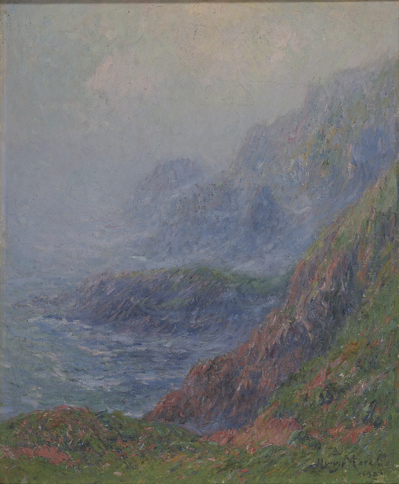 Matinée brumeuse à Ouessant - Henry Moret