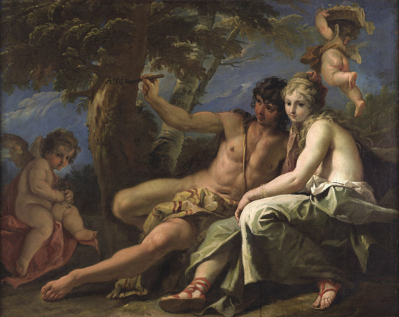 Médor et Angélique - Sebastiano Ricci