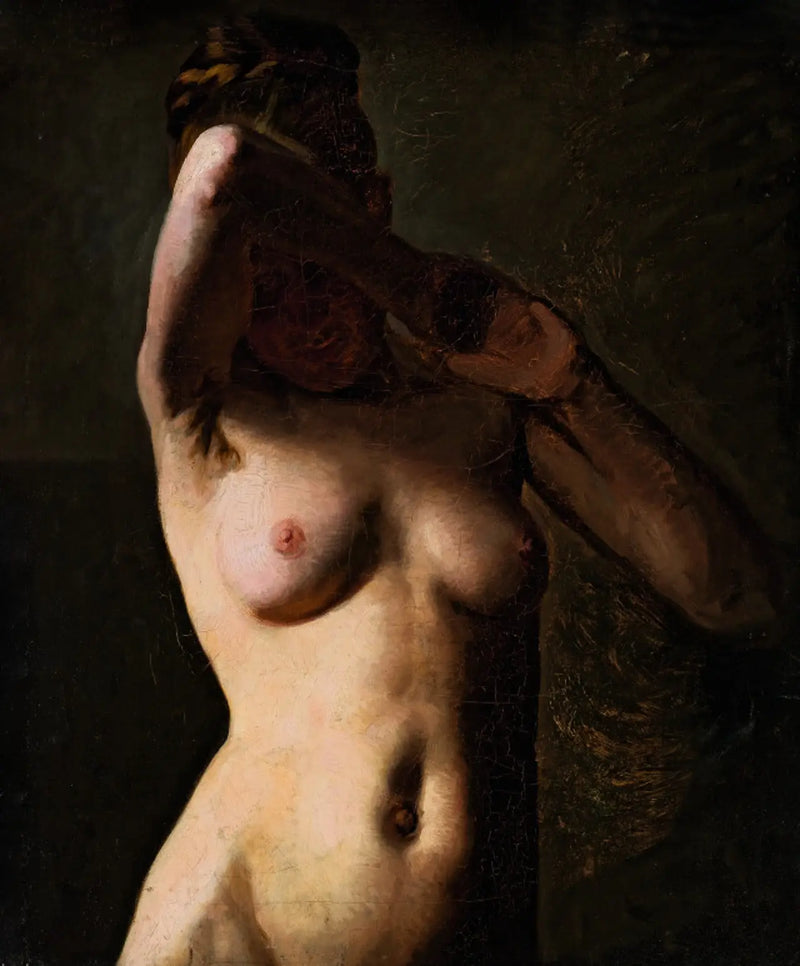 Modèle féminin. Demi-figure - Peder Severin Krøyer