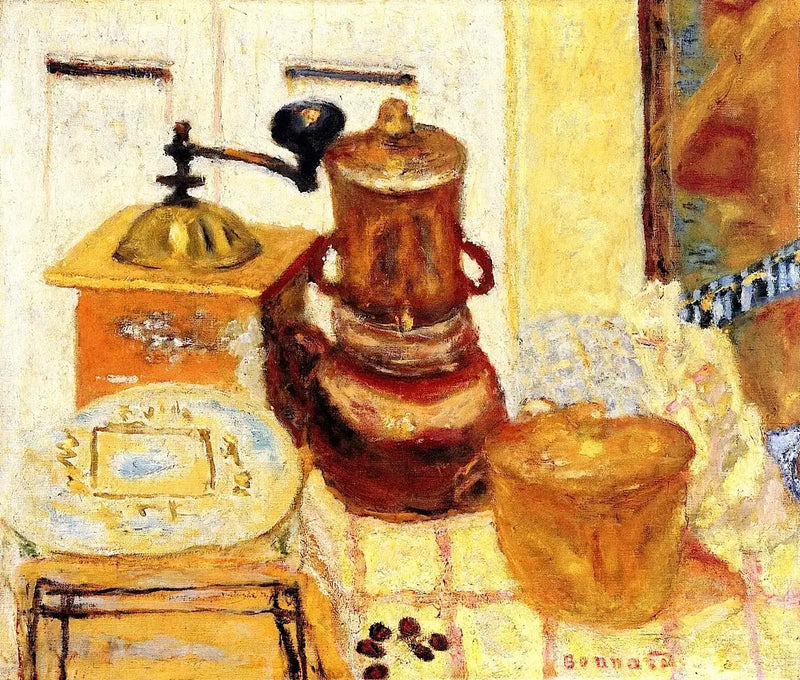 Nature morte : le moulin à café - Pierre Bonnard