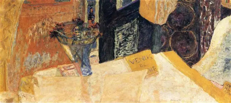 Nature morte au bouquet de fleurs ou La Vénus de Cyrène - Pierre Bonnard