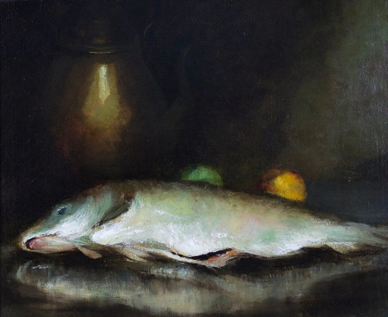 Nature morte aux poissons - William Merritt Chase