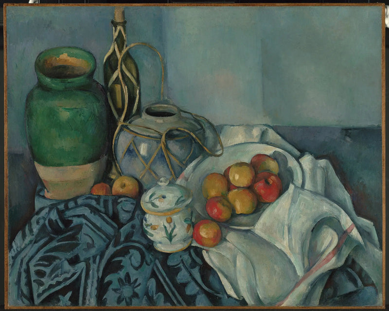 Nature morte aux pommes - Paul Cézanne