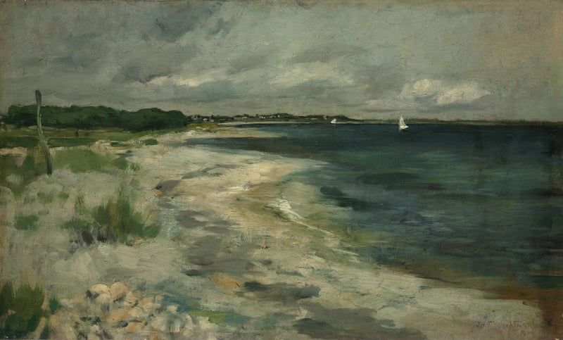 Nuages d'orage - John Henry Twachtman
