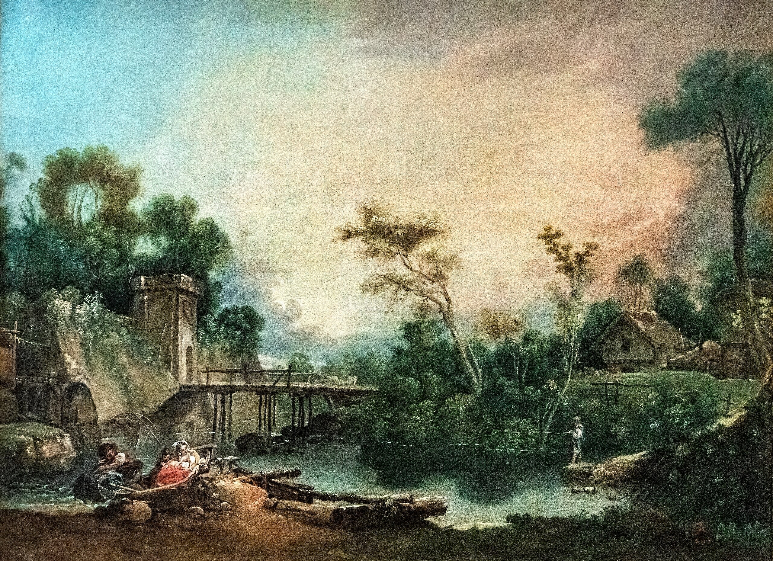 Paysage - François Boucher
