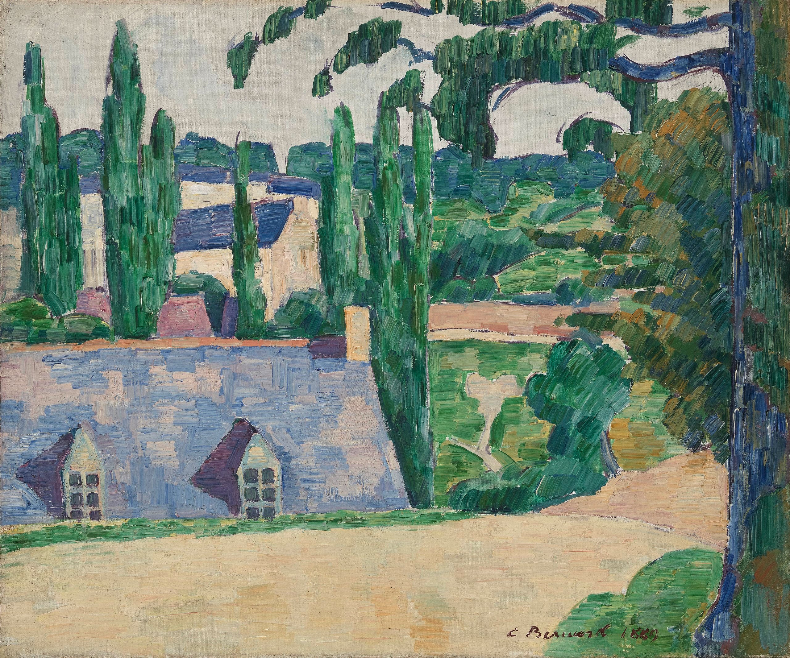 Paysage à Pont-Aven - Émile Bernard