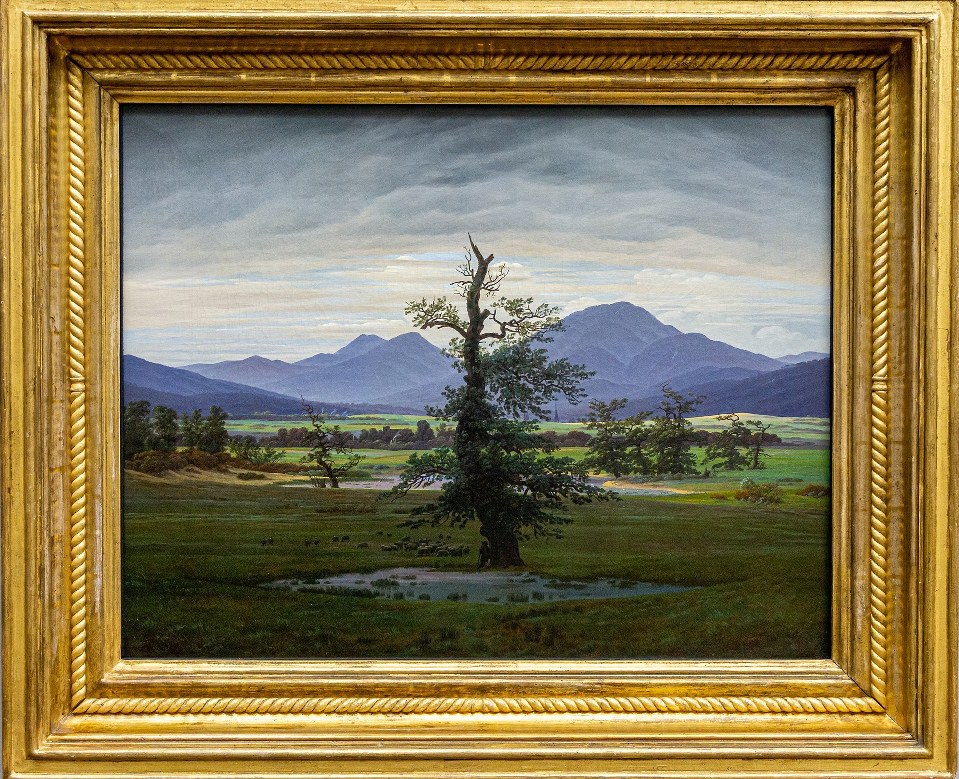 Paysage champêtre, le matin - Caspar David Friedrich