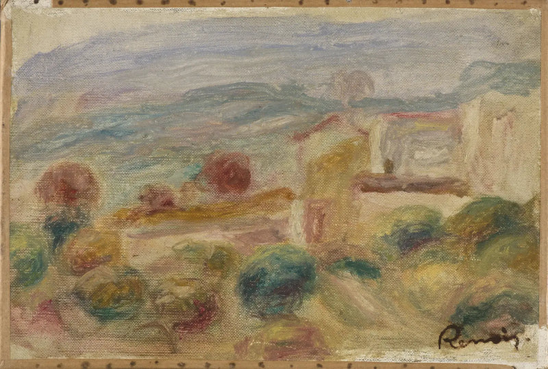 Paysage de Provence - Pierre-Auguste Renoir