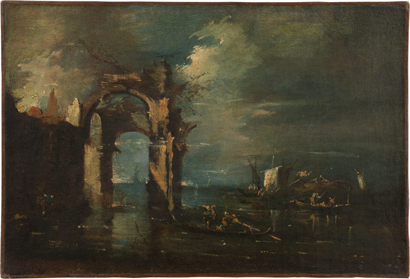 Paysage de lagune - Francesco Guardi