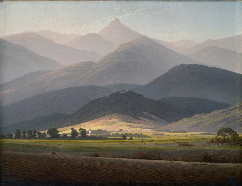 Paysage de montagnes - Caspar David Friedrich