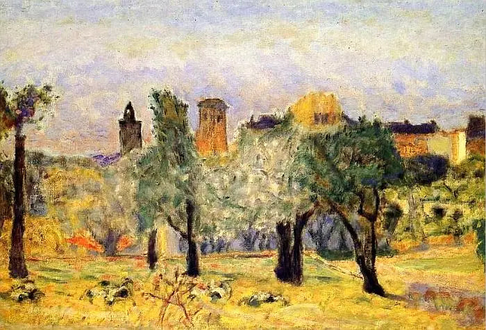Paysage du Cannet - Pierre Bonnard