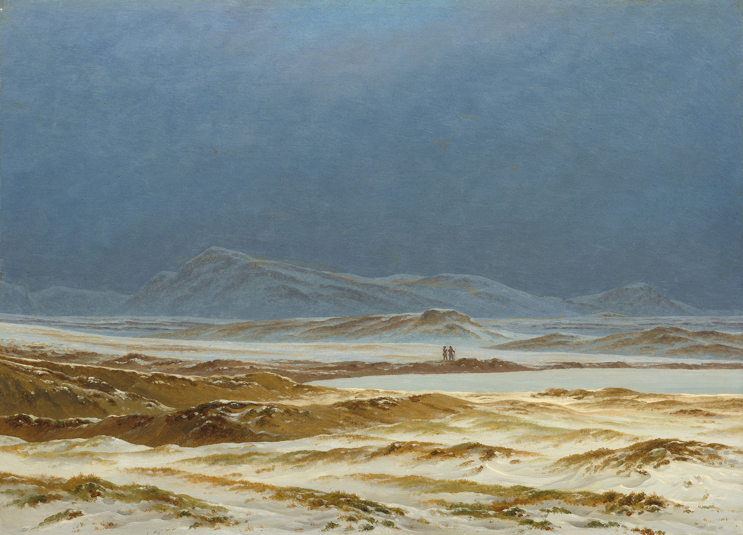 Paysage nordique, printemps - Caspar David Friedrich