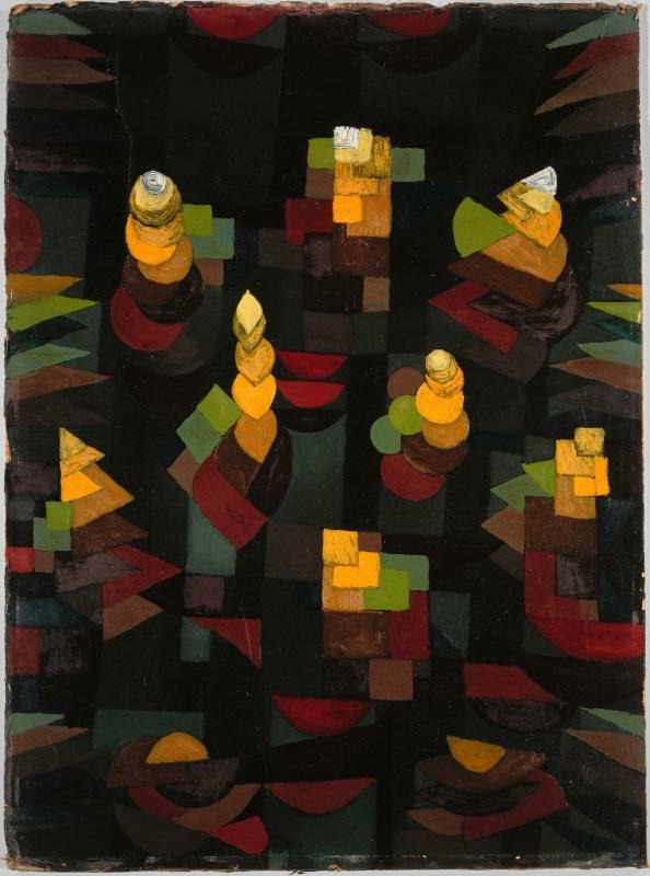 Pflanzenwachstum↵(Croissance) - Paul Klee