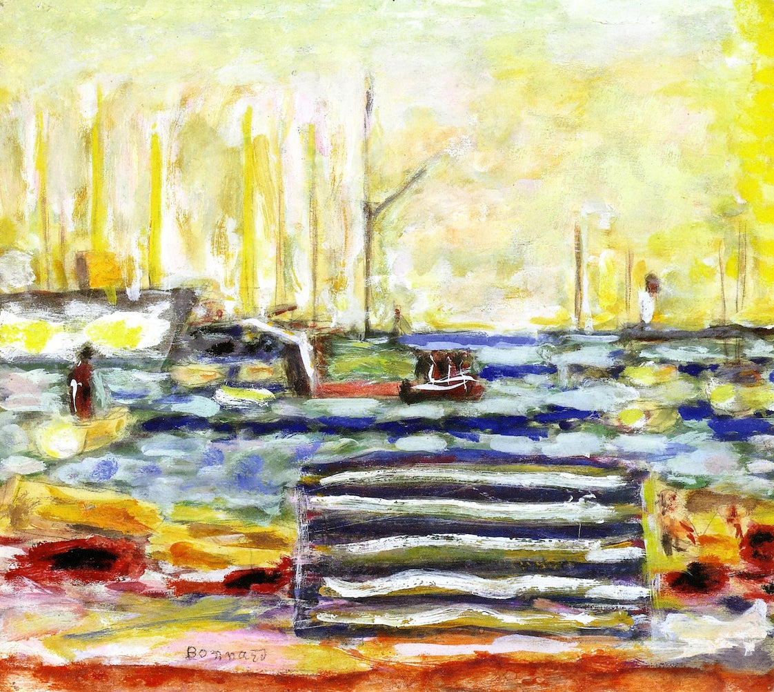 Reproduction du tableau « Port de Cannes - Pierre Bonnard » par Alpha Reproduction en peinture à l’huile