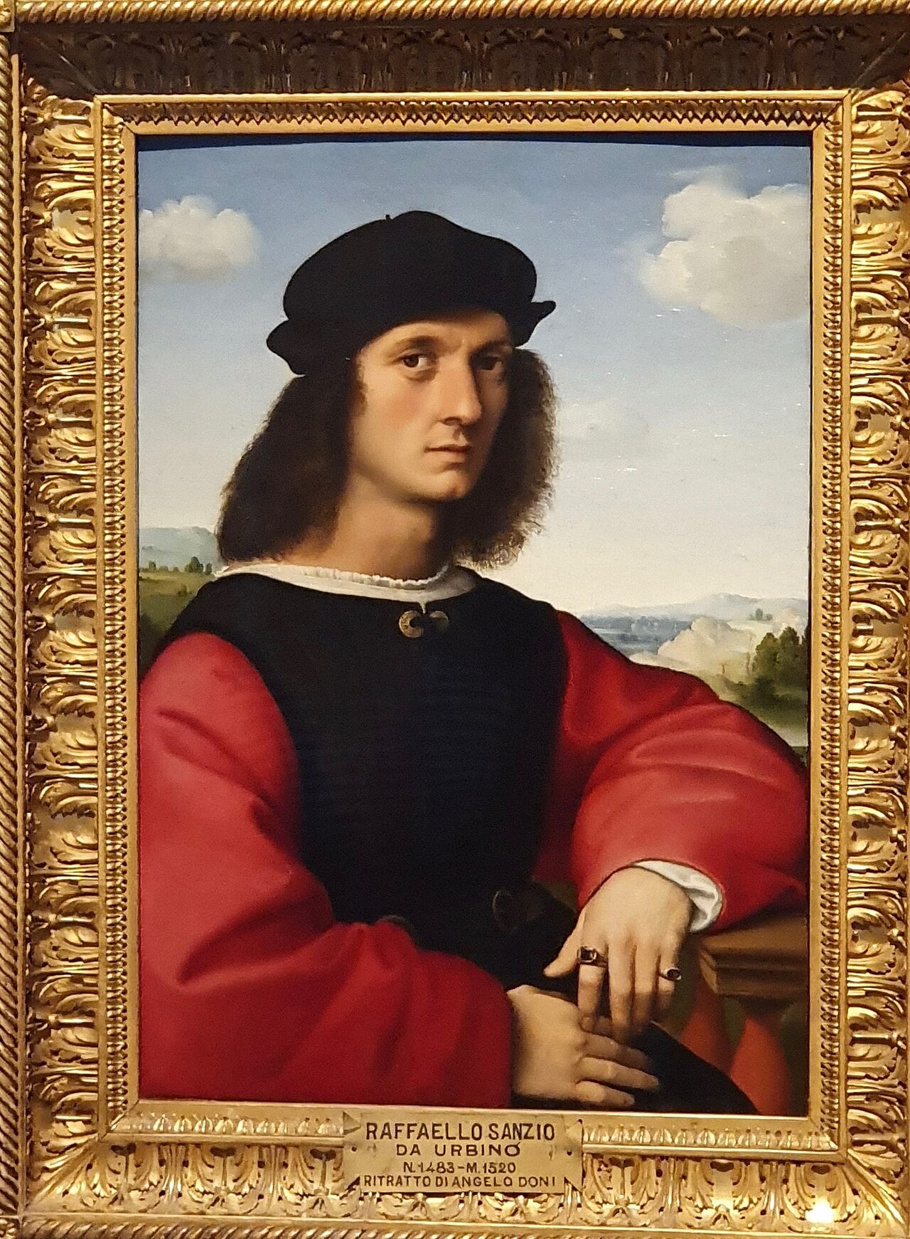 Portrait d'Agnolo Doni - Raphaël Sanzio