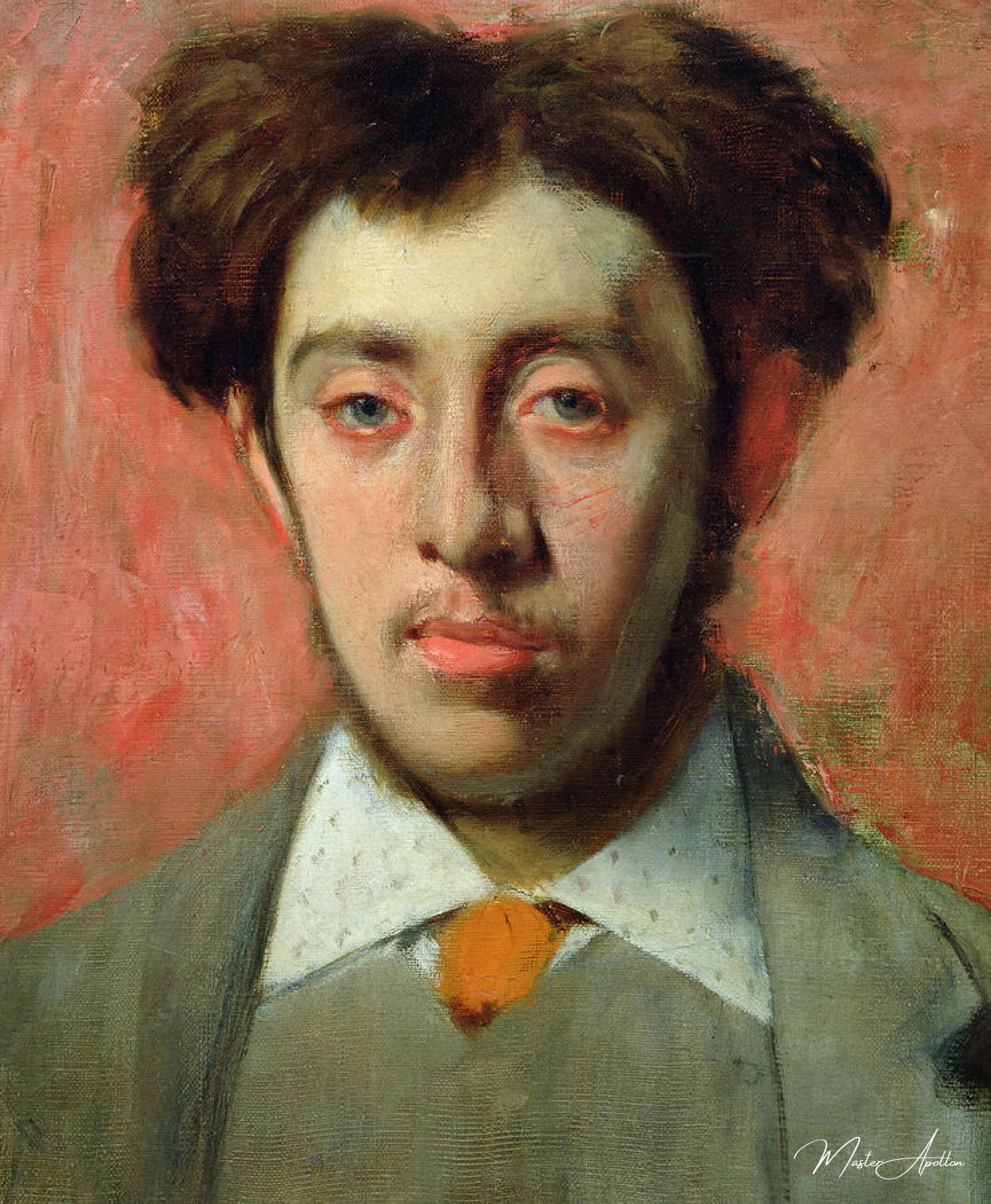 Portrait d'Alberto Mélida - Edgar Degas