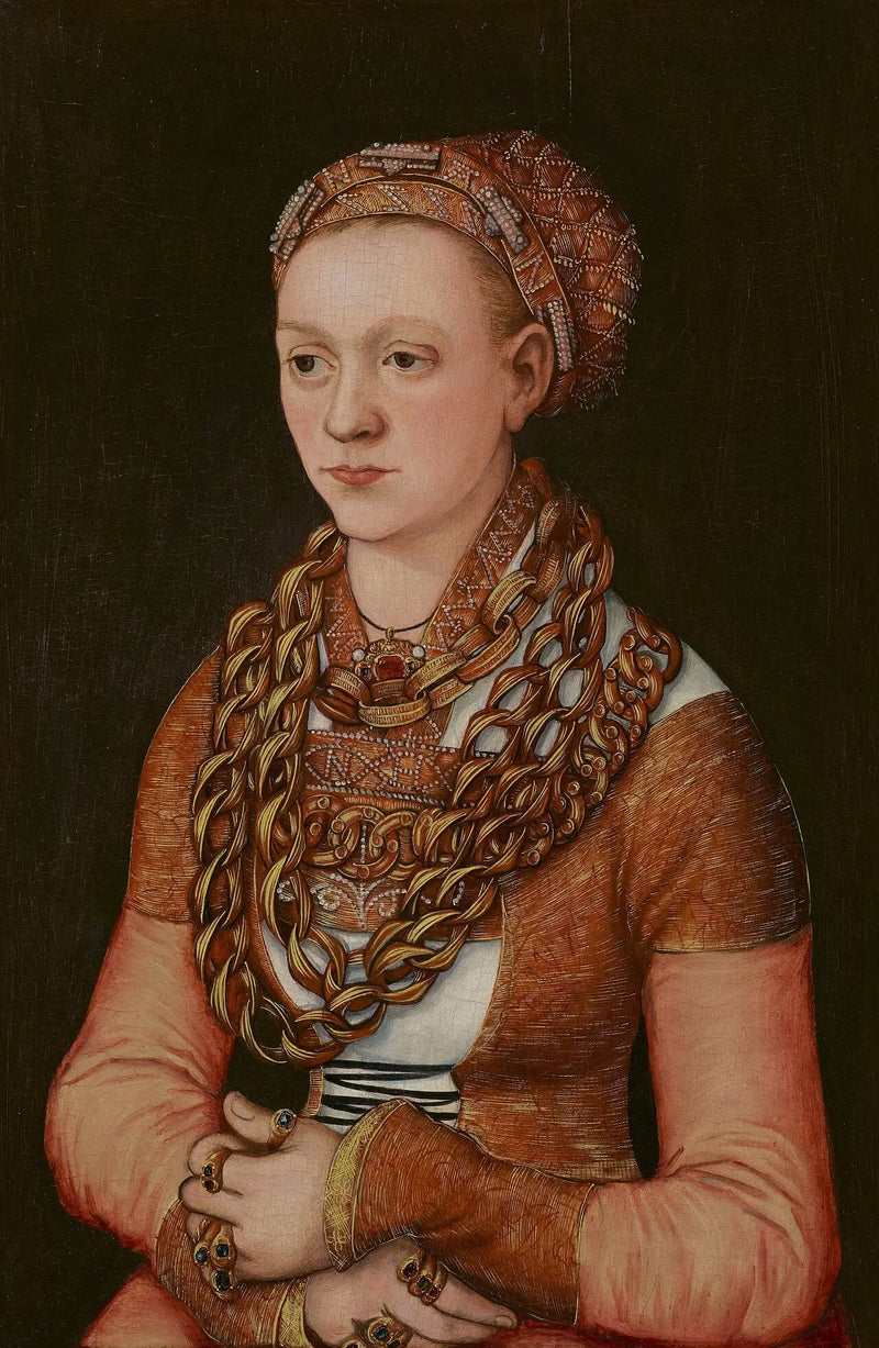 Portrait d'Anna Buchner, née Lindacker - Lucas Cranach the Elder
