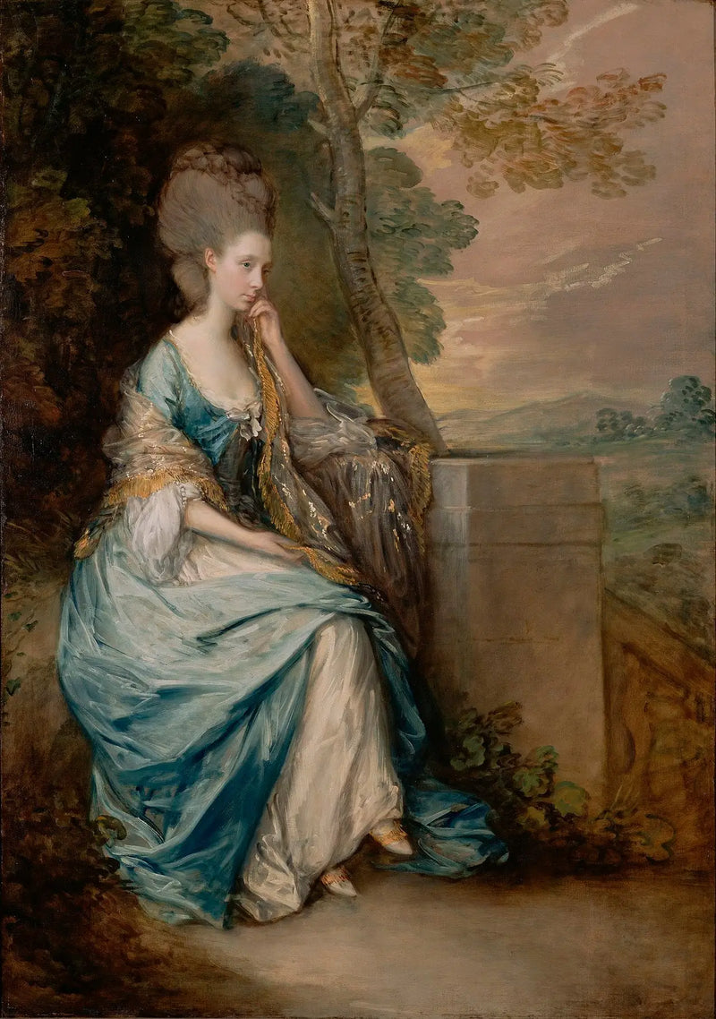 Portrait d'Anne, comtesse de Chesterfield - Thomas Gainsborough
