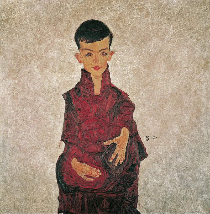 Portrait d'Herbert Reiner - Egon Schiele