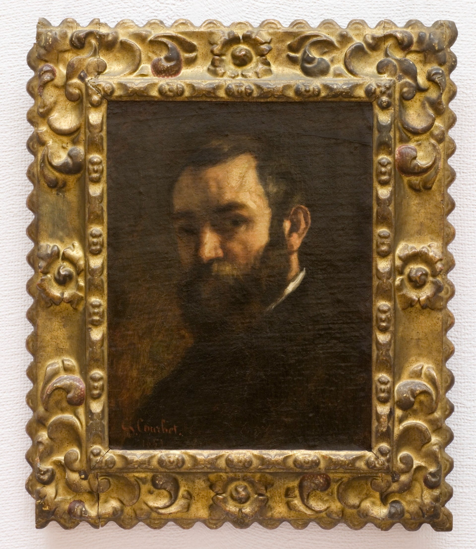 Portrait d'homme - Gustave Courbet