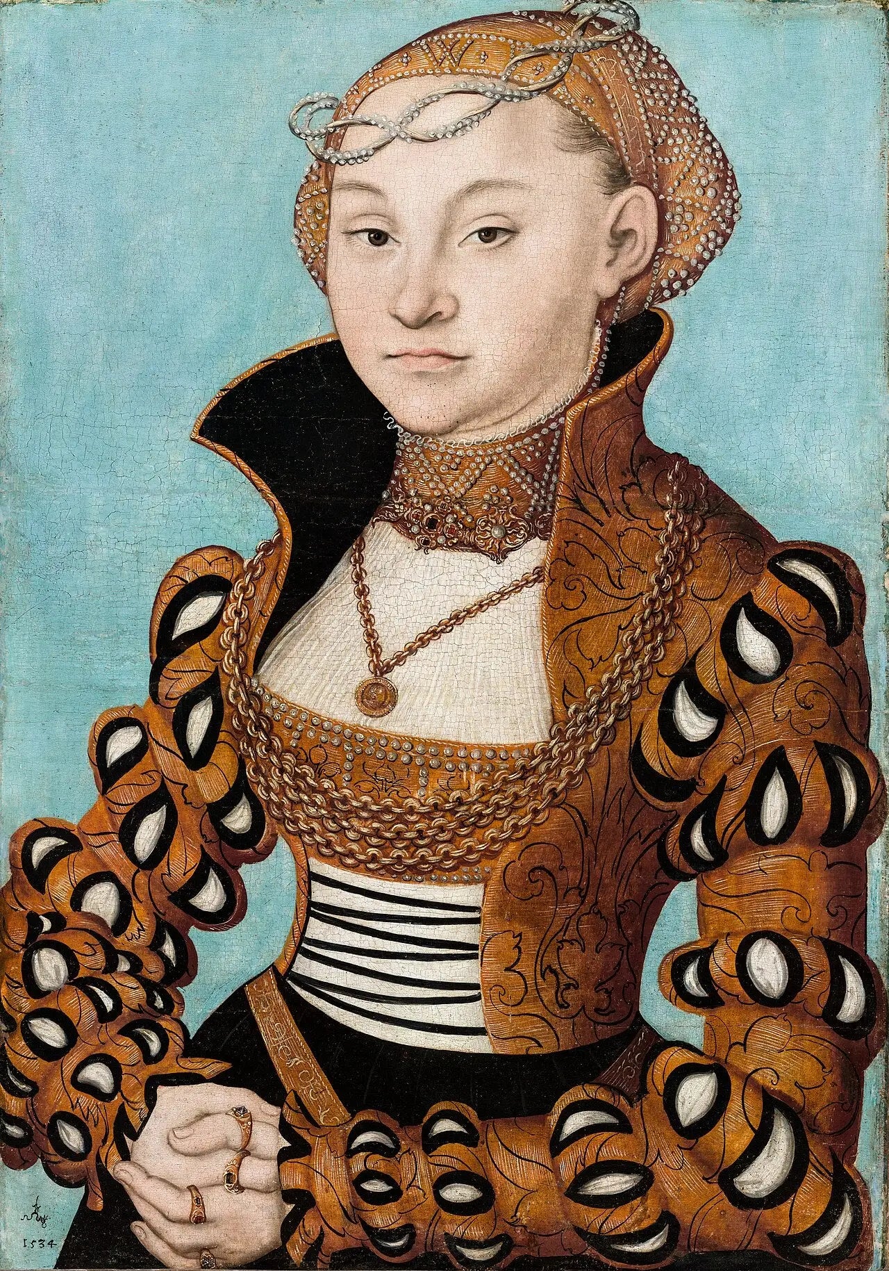 Portrait d’une noble dame saxonne - Lucas Cranach the Elder - Alpha Reproduction