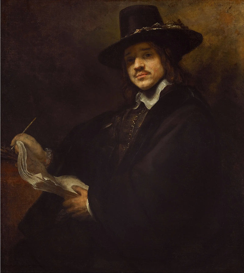 Portrait d'un jeune artiste - Rembrandt