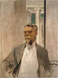 Portrait de Charles M. Kurtz, directeur fondateur de la Albright Art Gallery (1905-1909) - Joaquín Sorolla